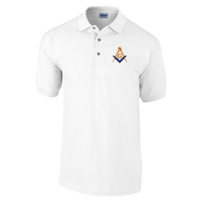 Mason Blue Lodge Polo Golf Shirt Mason Polo