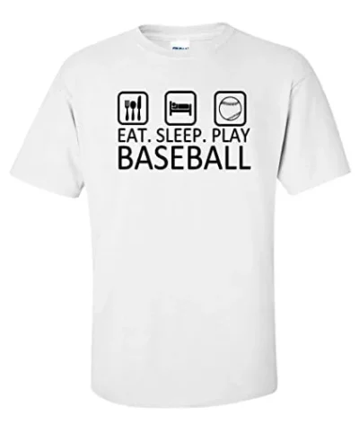 Eat Sleep Play Baseball T Shirt Variation-BASEEATSLEEPTWS-of-Logoz-USA-Eat-Sleep-Play-Baseball-T-Shirt-B00U2HK4FM-3409