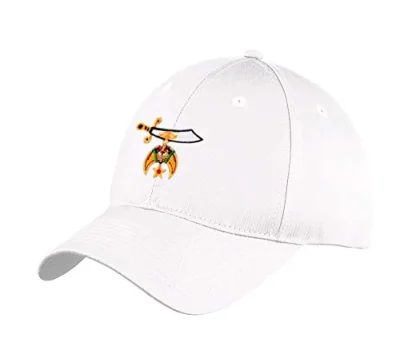 Shriners Masonic Ball Cap Variation-SHRINER00001HATWHITE-of-Shriners-Masonic-Ball-Cap-B084PYQX5H-2585