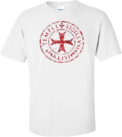 Knights Templar T Shirt Templi Sigillvm Militvm Variation-TEMPLARDES1TW2X-of-Logoz-USA-Knights-Templar-T-Shirt-Templi-Sigillvm-Militvm-B00U7U42YI-2572
