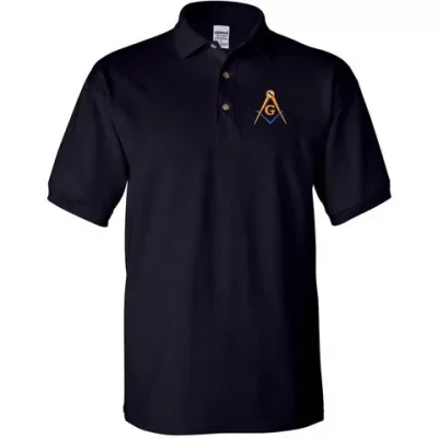 Mason Blue Lodge Polo Golf Shirt 5f8ba922f3537f0fcb2cde58