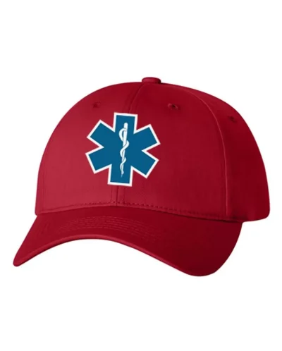 EMT Star of Life Cap Emergency Medical Technician Gift il_794xN.2249585150_bc8c