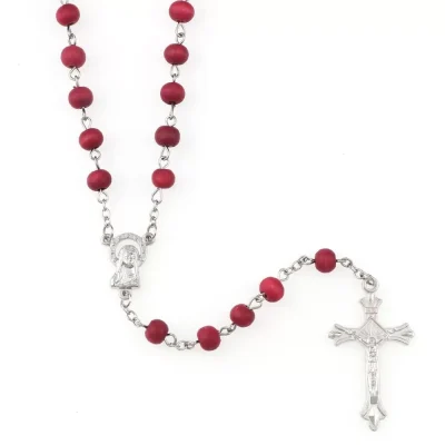 Our Lady of Grace Rose Scented Rosary 5f8b72baf3537f0fcb2cdb45