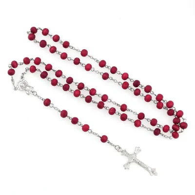 Our Lady of Grace Rose Scented Rosary 5f8b72bbf3537f0fcb2cdb4f