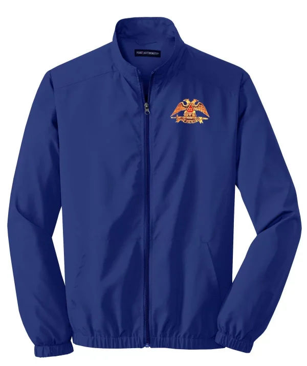Scottish Rite 32nd Degree Fullback Embroidered Jacket 61f034d0f0433f82ca68ed6e