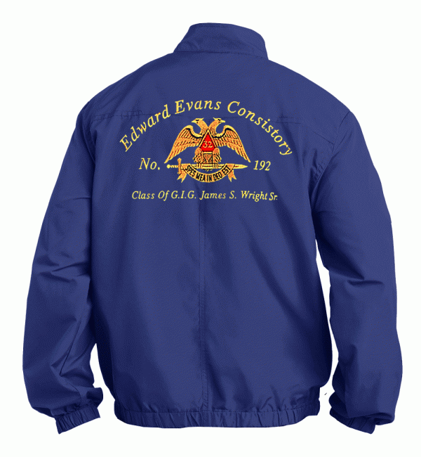 Scottish Rite 32nd Degree Fullback Embroidered Jacket 61f034d2f0433fdff768ed70