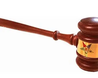 Eastern Star Gavel Masonic OES Gavel Customized Eastern Star Gavel Masonic OES Gavel Customized
