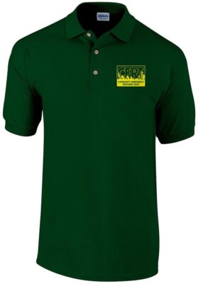 CERT Polo shirt, Community Emergency Response Team shirt, Preparedness, Safety