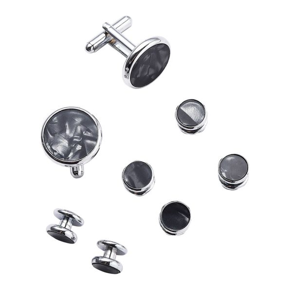 8pc Set Of Cufflinks Men Luxury Brand Fashion 12 Style Round Plated Cufflinks 8pc-Set-Of-Cufflinks-Men-Luxury-Brand-Fashion-12-Style-Round-Plated-Cufflinks-Arm-Buttons-For-23