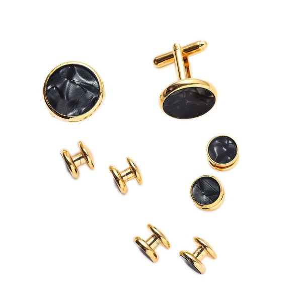 8pc Set Of Cufflinks Men Luxury Brand Fashion 12 Style Round Plated Cufflinks 8pc-Set-Of-Cufflinks-Men-Luxury-Brand-Fashion-12-Style-Round-Plated-Cufflinks-Arm-Buttons-For-25