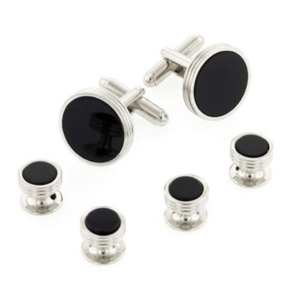 Onyx Studs and Cufflinks Set il_794xN.4464949359_9912