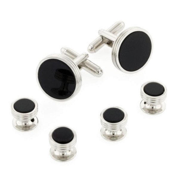 Onyx Studs and Cufflinks Set il_fullxfull.4464949359_9912