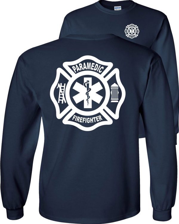 Firefighter Paramedic Long Sleeve Shirt Fire/Paramedic Tee Fair-Game-Firefighter-Paramedic-Long-Sleeve-Shirt-Fire-Paramedic-Graphic-Tee-Navy-Medium_9cfcb4ea-b96f-49b7-b554-d13b01bd3ba8.3fbac91bc5bad7814fac81683bea72d4